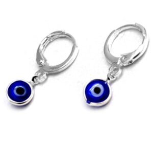 AROS OJOS PROTECTOR AZUL ACERO BLANCO 1.2 CM (A15638)