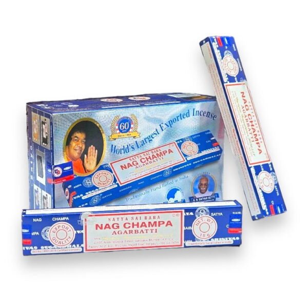Sahumerio Satya Nag Champa caja x 12 u.