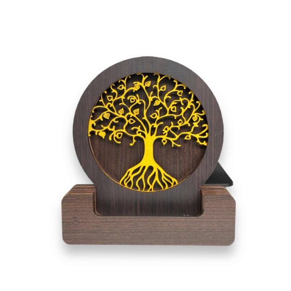 Cascada fuente de humo mdf brillosa arbol de la vida 13 cm