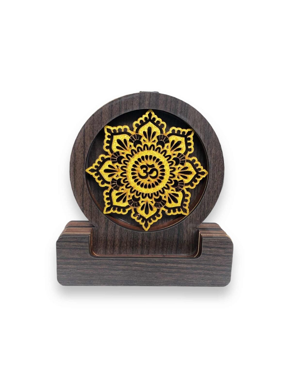 Cascada fuente de humo mdf brillosa mandala 13 cm