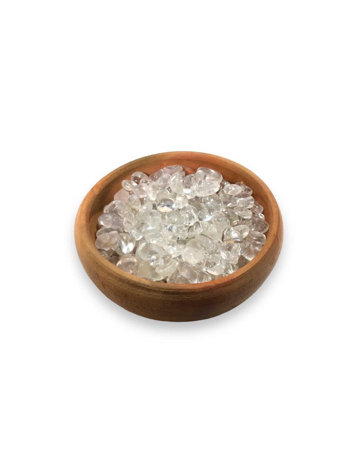 Piedra rolado cuarzo cristal x 100 gramos