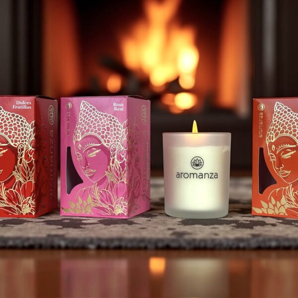 Vela aromatica premiun x unid. Aromanza