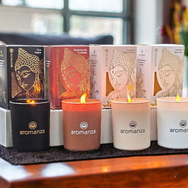 Vela aromatica premiun x unid. Aromanza