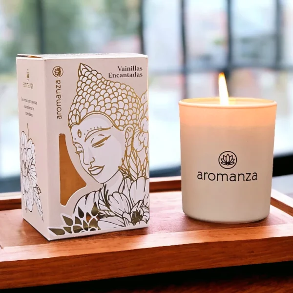 Vela aromatica premiun x unid. Aromanza