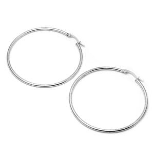 ARGOLLAS ACERO BLANCO 2 MM-7,3 CM (A33573)