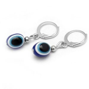 AROS COLGANTE OJO TURCO AZUL (TA0164)