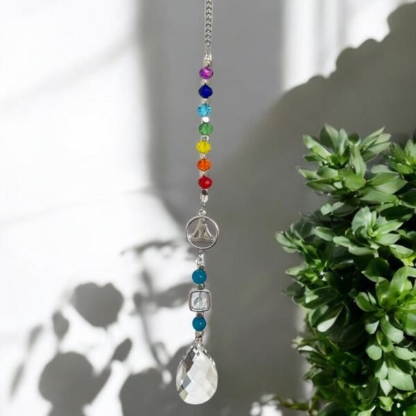Colgante atrapasol lagrima 7 chakras