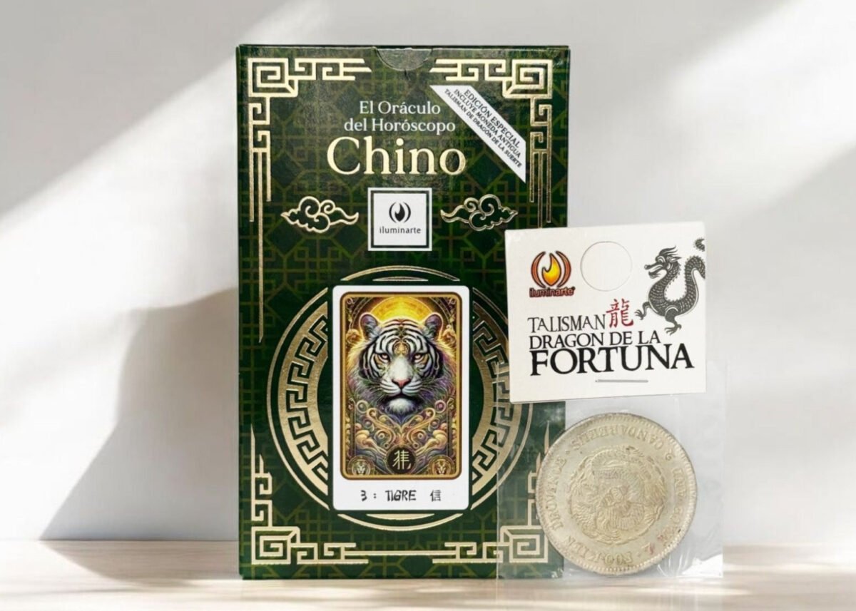 Oraculo del Horoscopo chino con Moneda Iluminarte