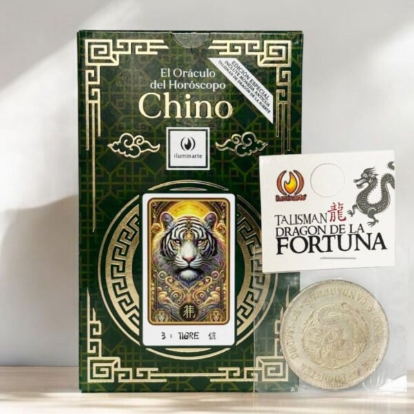 Oraculo del Horoscopo chino con Moneda Iluminarte