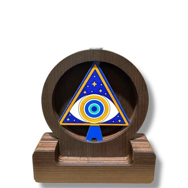Cascada fuente de humo mdf colores triangulo 13 cm