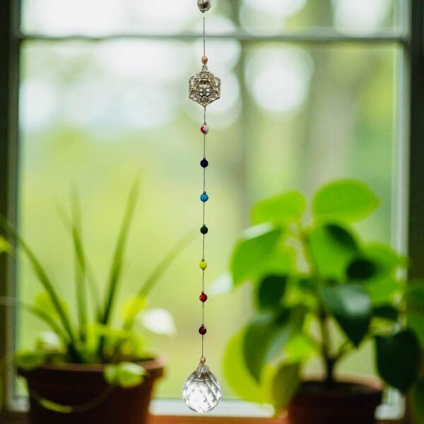 Colgante atrapasol 50 mm 7 Chakras