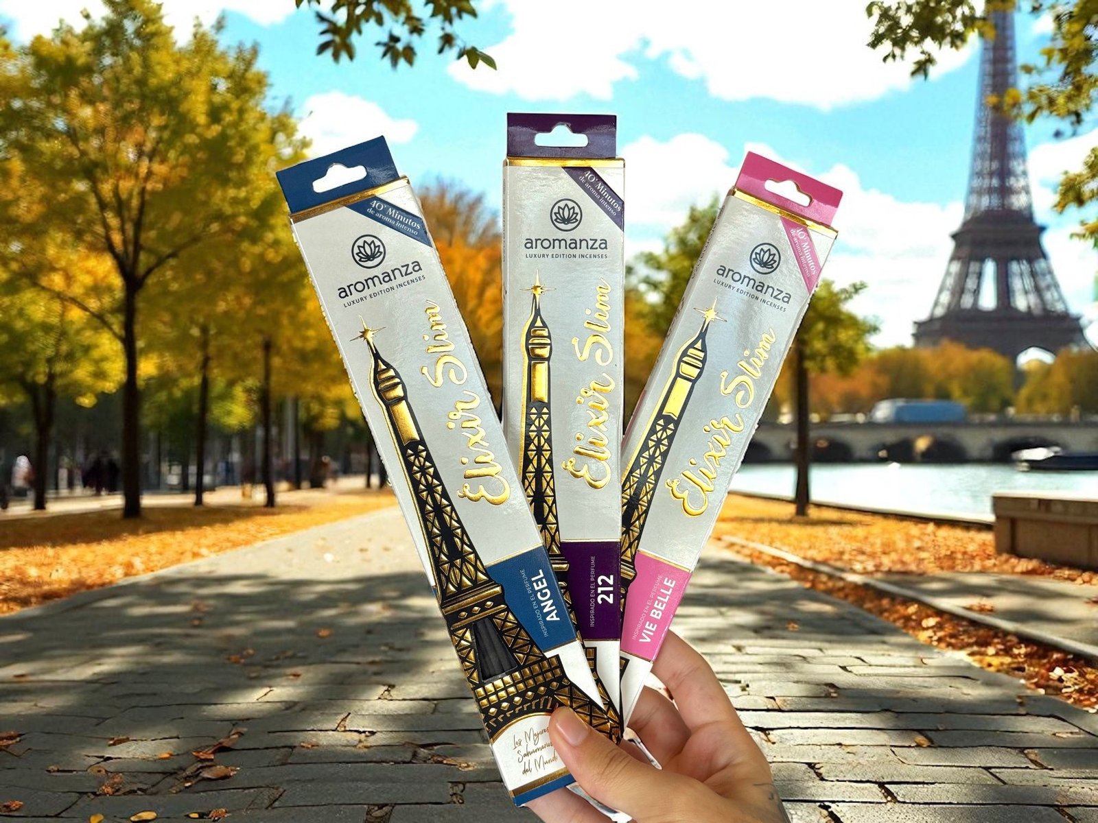 Sahumerio Slim Elixir x 10 v. Aromanza