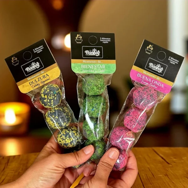 Esfera Bombay bolsa x 4 unid. luminarte