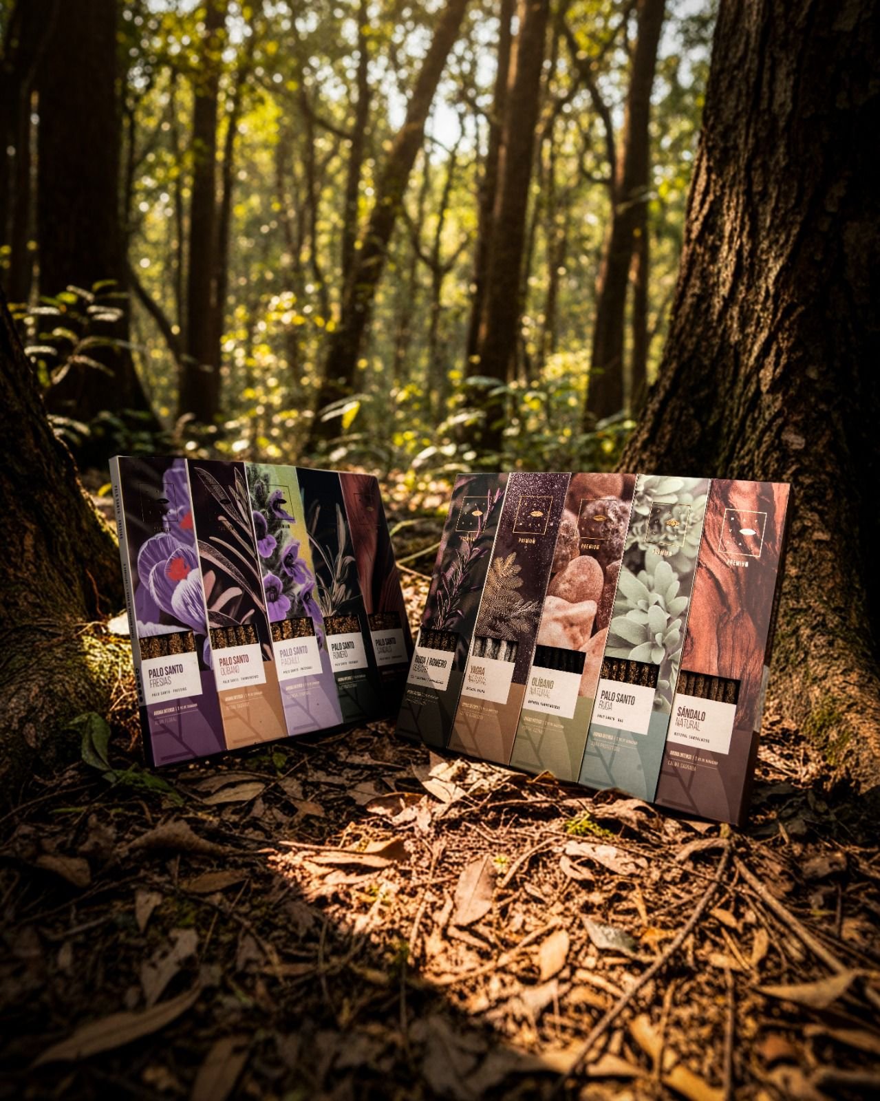 Sahumerio natural premiun hierbas caja x6 unid. Sagrada Madre