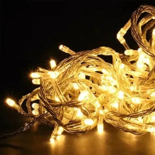 Luces de navidad led con enchufe arroz 10x5x7 cm
