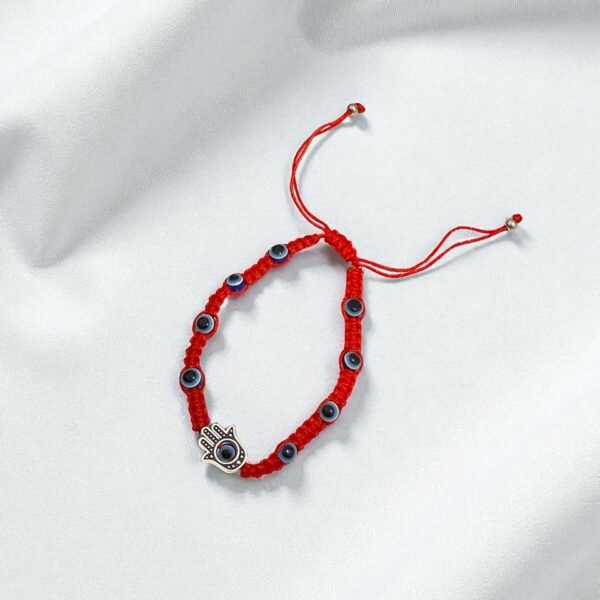 Pulsera ojo turco con mostacillas