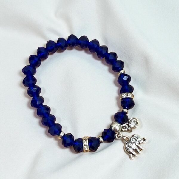 Pulsera ojo turco facetada azul vs modelos