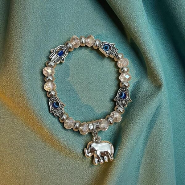 Pulsera ojo turco facetada transparente vs modelos