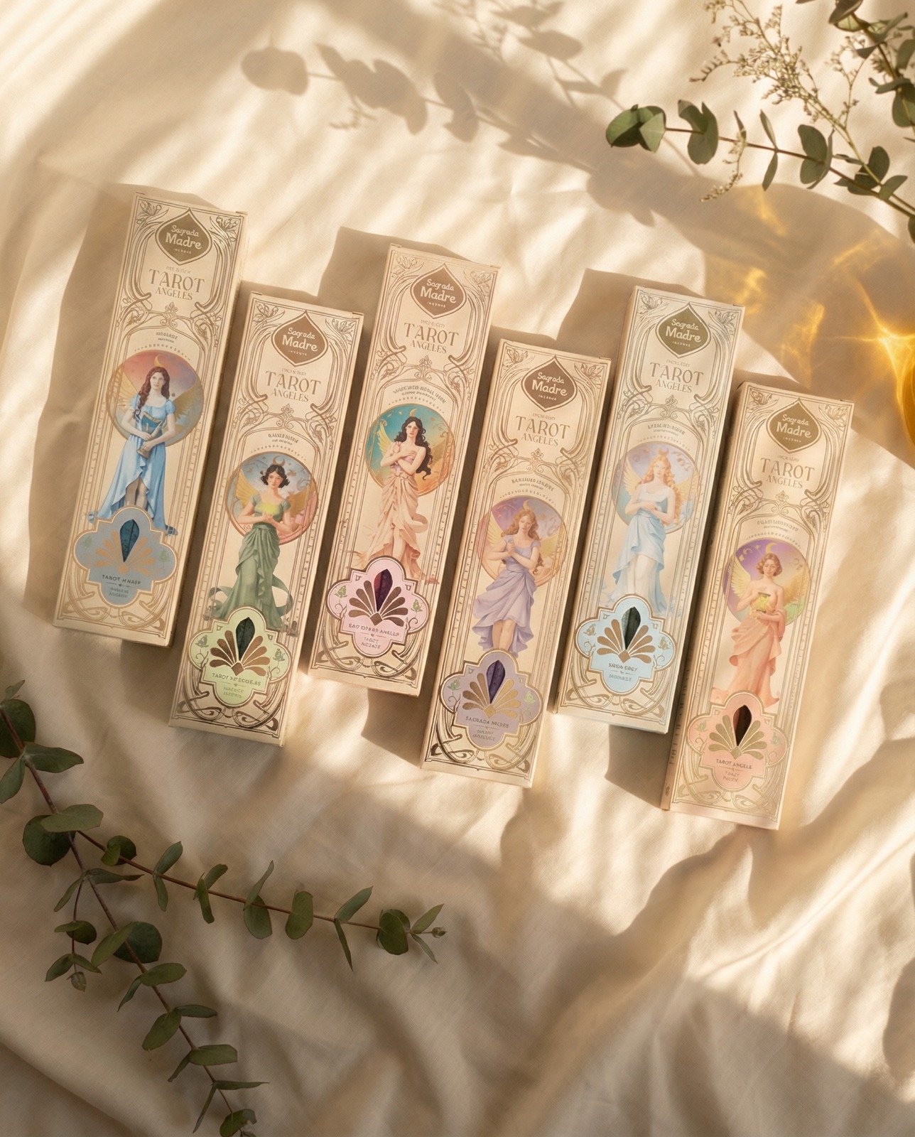 Sahumerio tarot de los angeles Sagrada Madre