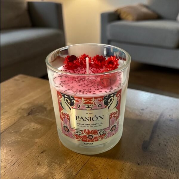 Vela aromatica Pasion 8x8 Vrinda