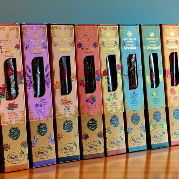 Sahumerios organicos india x8v. Aromanza