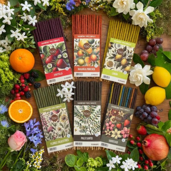 Sahumerio triple empaste x 30 unid. Tao