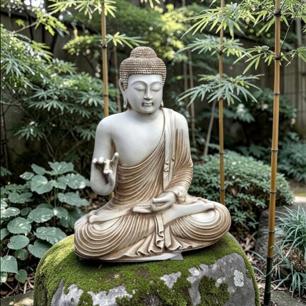 Buda sakiamuni 70 cm resina