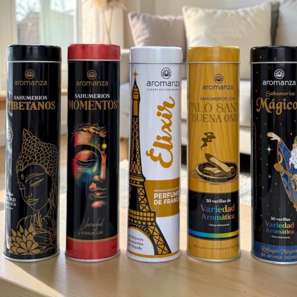 Latas coleccionables x 30 varillas portasahumerio