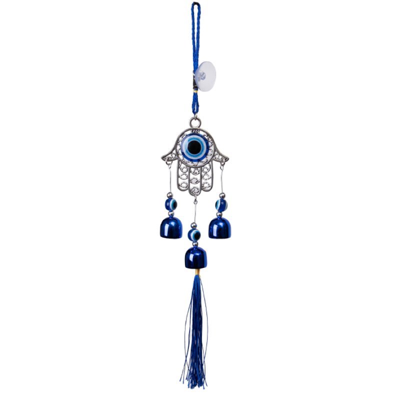 Colgante mano con ojo turco 30 cm