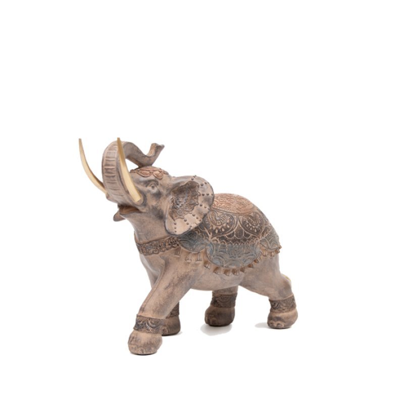 Elefante de la abundancia resina 8 cm