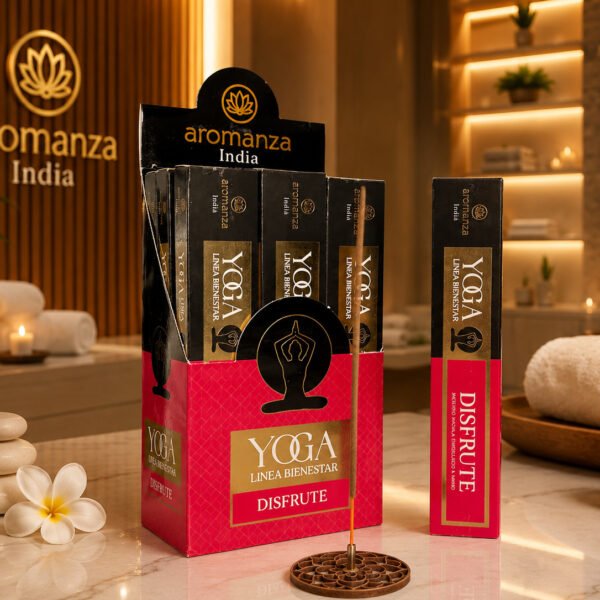 Sahumerio Yoga india x 10 v. Aromanza