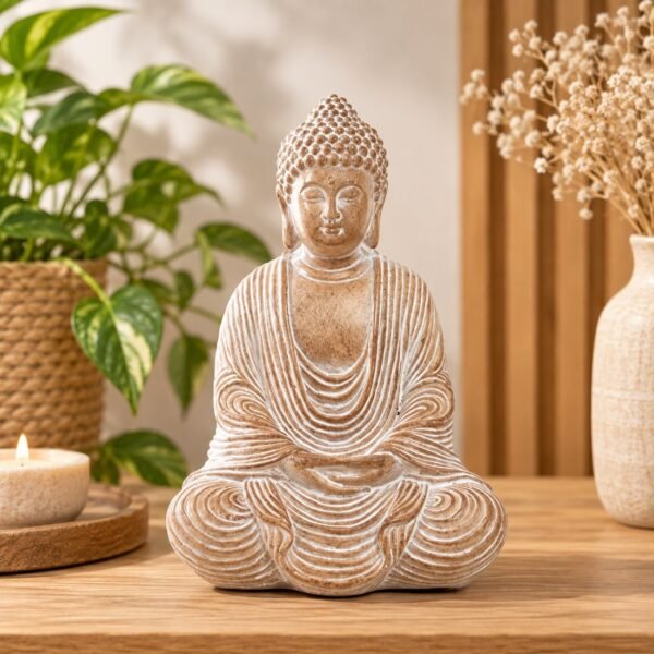 Buda resina 15.5 cm