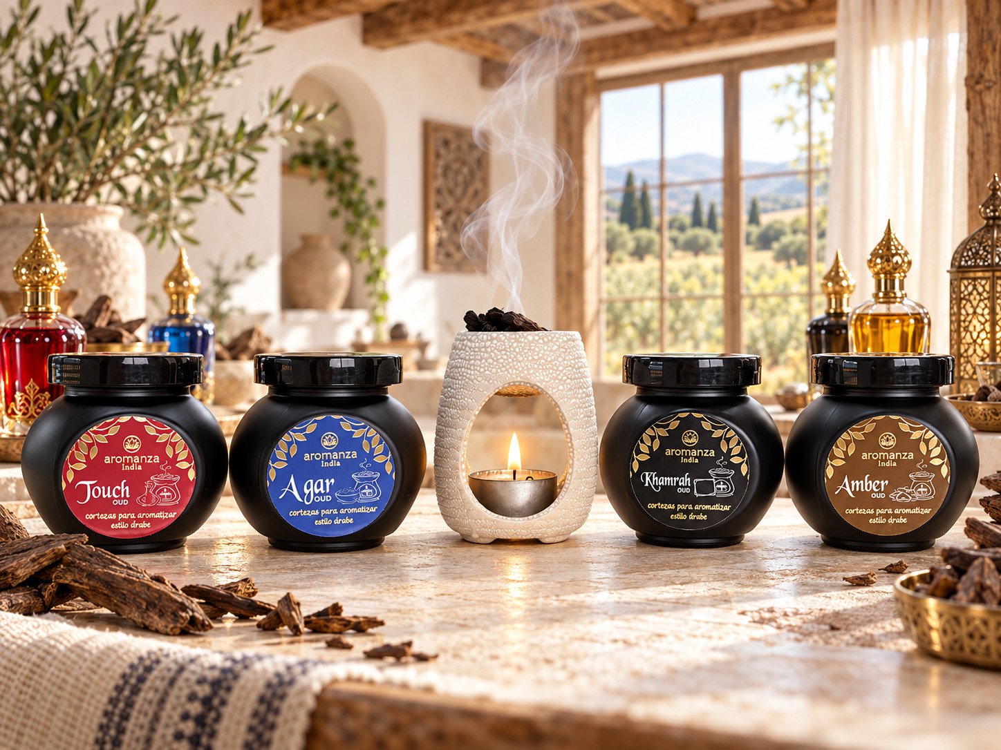 Cortezas Arabes Para Defumar x 1 Aromanza