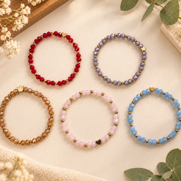 Pulsera Cristal Facetada