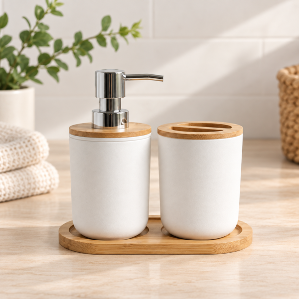 Set de baño Epuyen blanco