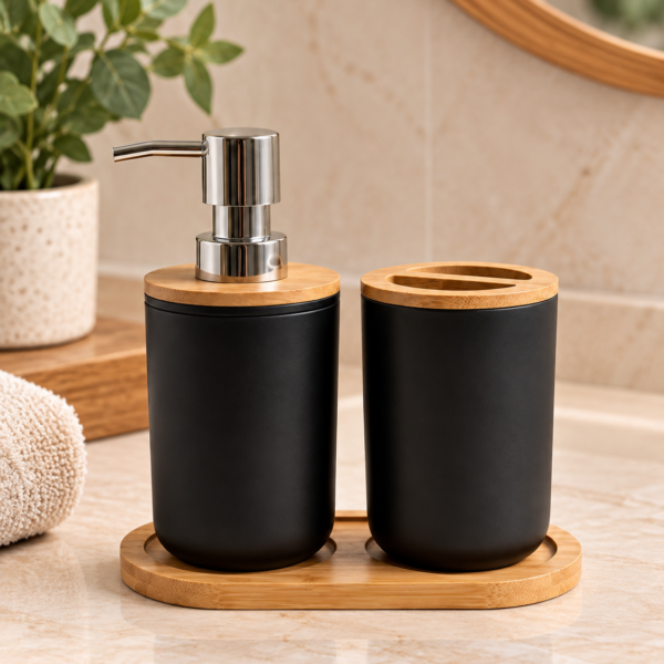 Set de baño Epuyen Negro
