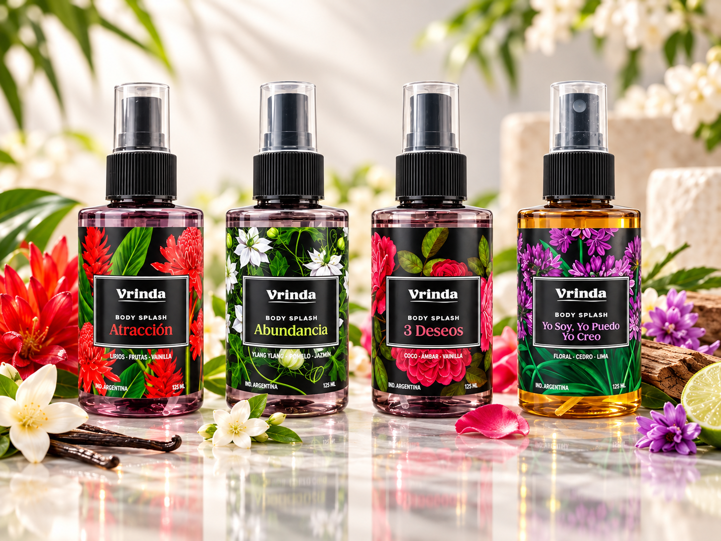 Body Splash 125 ml Vrinda x unid.