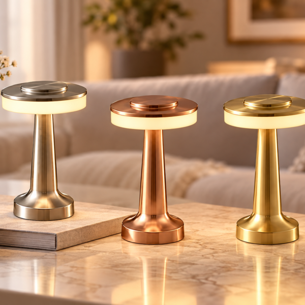 Velador LED Touch Recargable Elegance